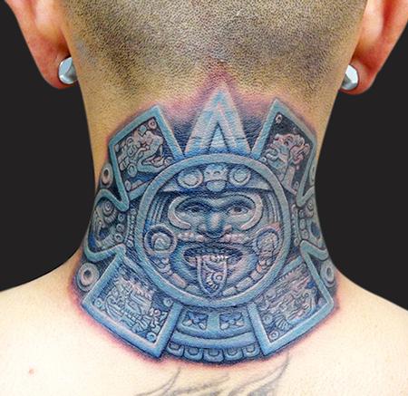 Tattoos - Aztec Calendar - 90052
